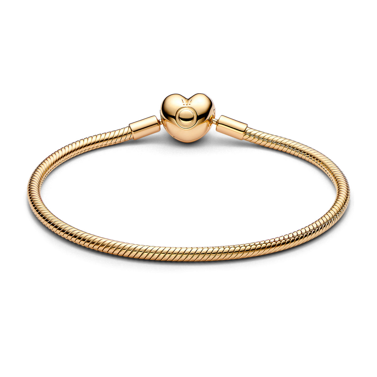 Pandora Moments Heart Clasp Snake Chain Bracelet – Nini's Treasures