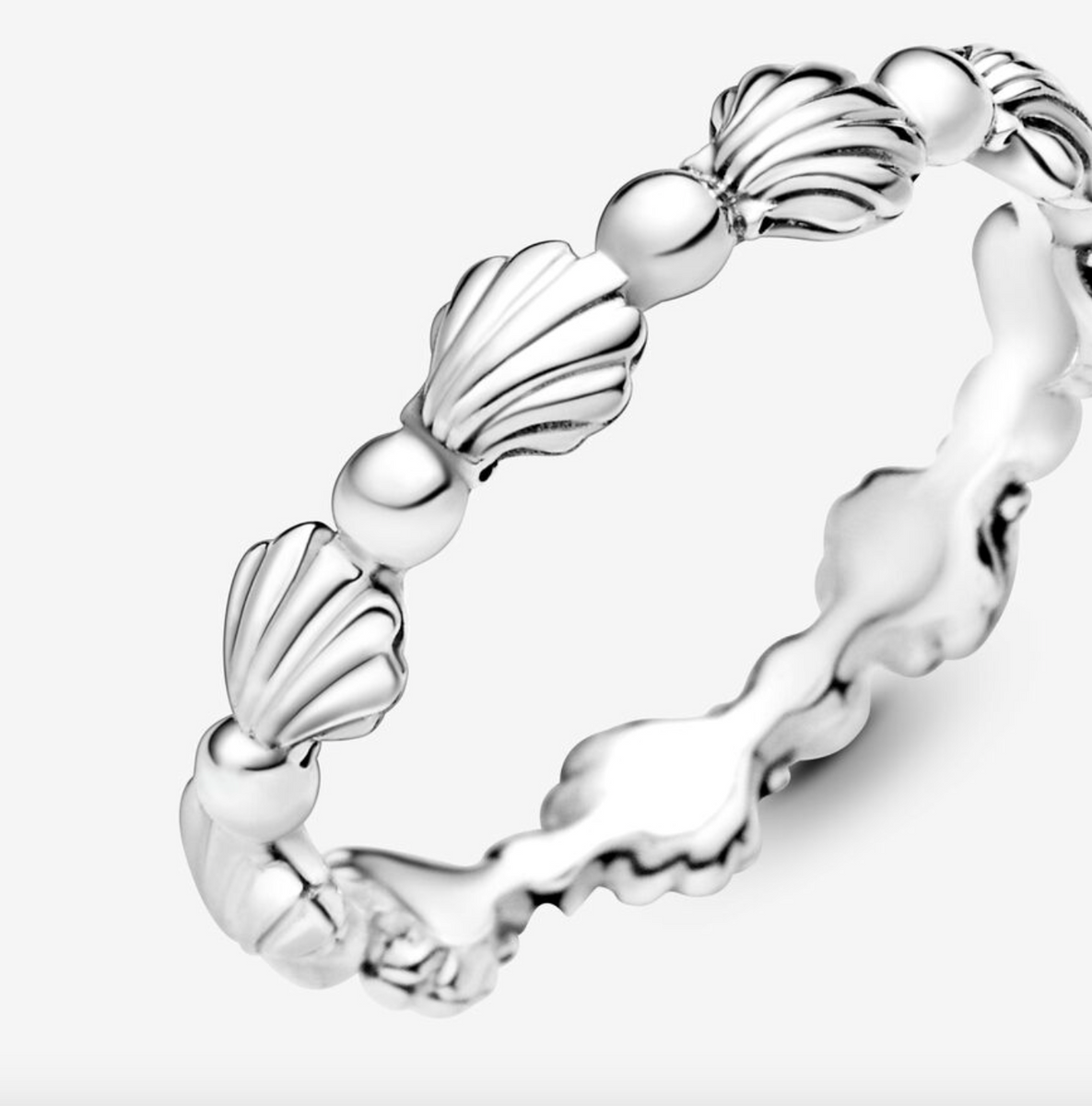 Pandora beaded seashell ring discount