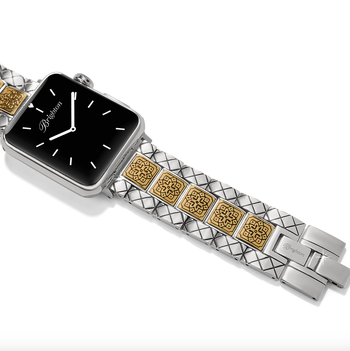 Mosaic Two Tone Watch Band - Brighton