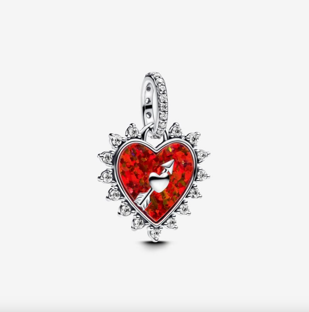 Spinnable Arrow Heart Dangle Charm – Nini's Treasures
