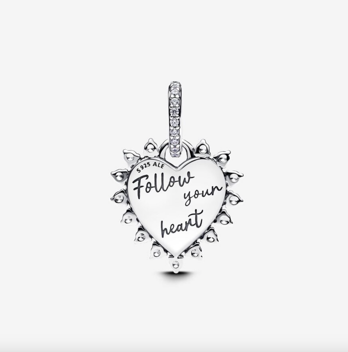 Spinnable Arrow Heart Dangle Charm – Nini's Treasures