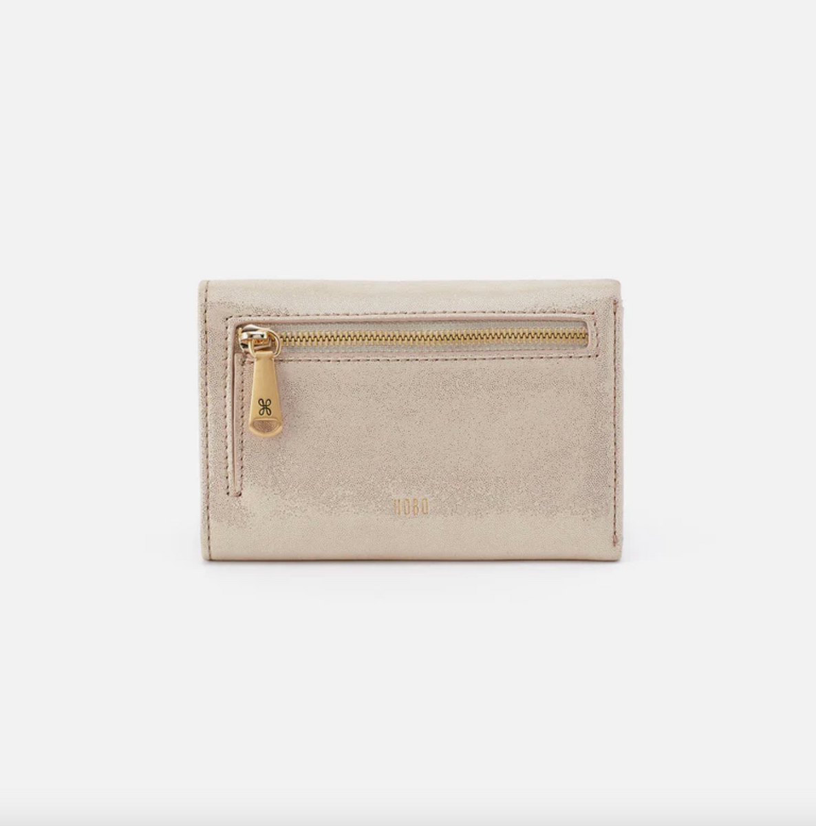折りたたみ財布 [HAZZYS] 25SS Brown Initial Pattern Threefold Half Wallet HAZZYS] 25SS Brown Initial Pattern Threefold Half Wallet