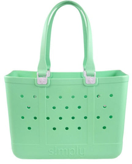 Large Simply Southern Tote | Lime – Nini's Treasures