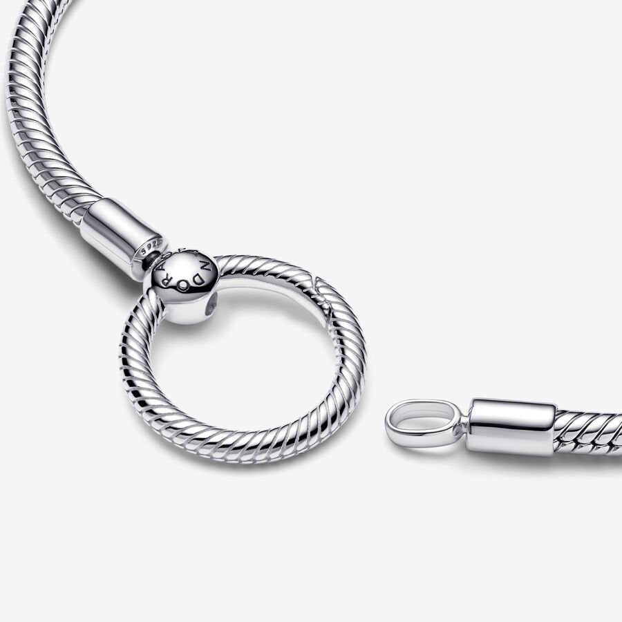 O Closure Snake Chain Bracelet - Pandora - 592242C00 – Red Barn Company  Store