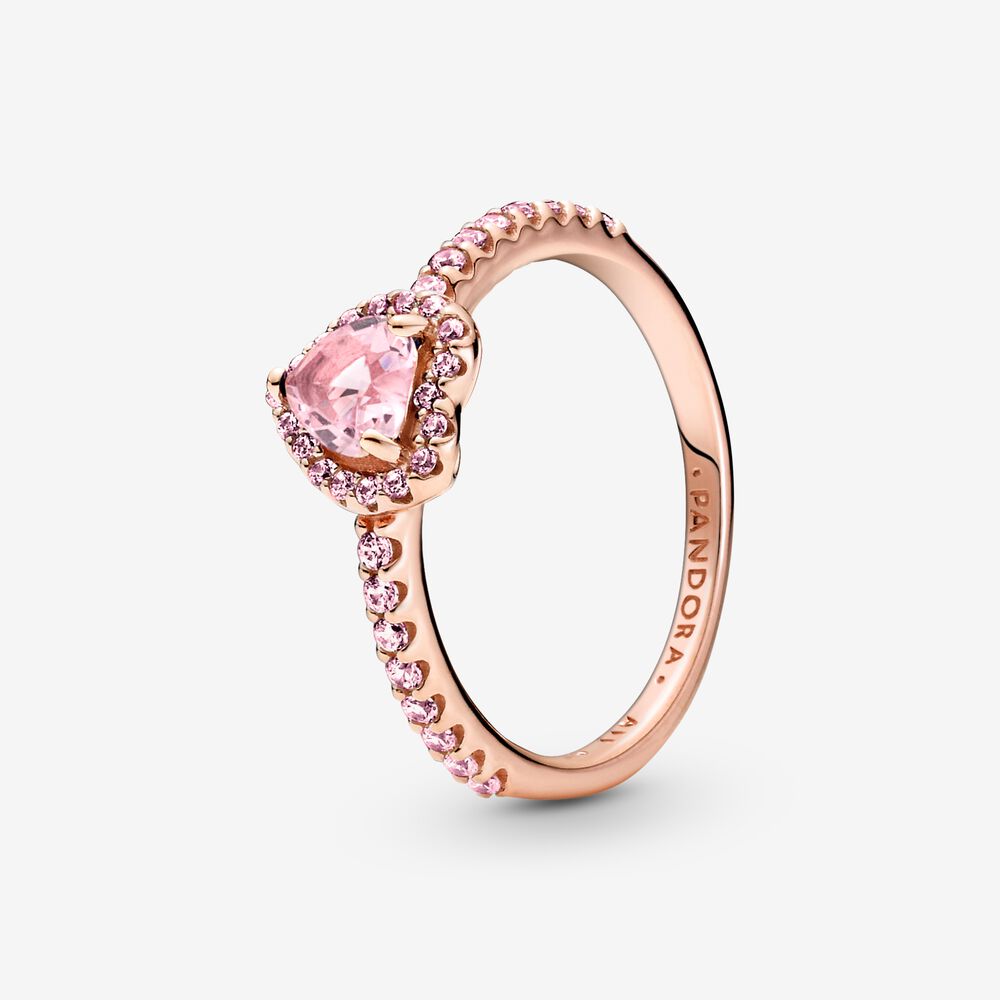 Sparkling Elevated Heart Ring 3月まで出品 Sparkling Elevated Heart Ring – Nini's Treasures