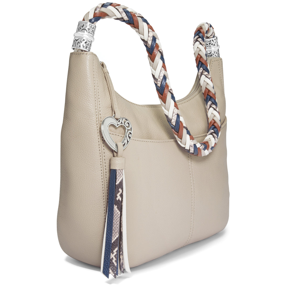Barbados Ziptop Hobo | Stone-Multi – Nini's Treasures