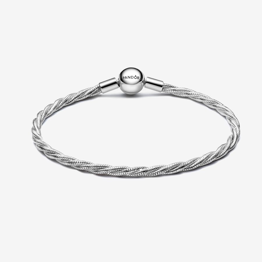 Round Pandora Clasp Twisted Snake Chain – Nini's Treasures