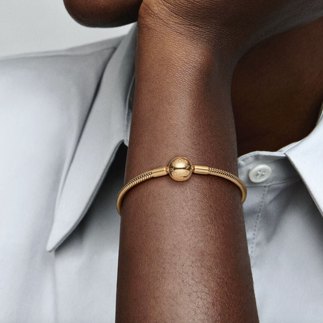 Pandora moments smooth bracelet clearance