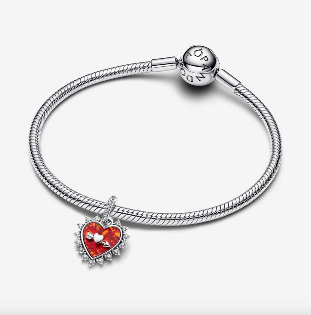 Spinnable Arrow Heart Dangle Charm – Nini's Treasures