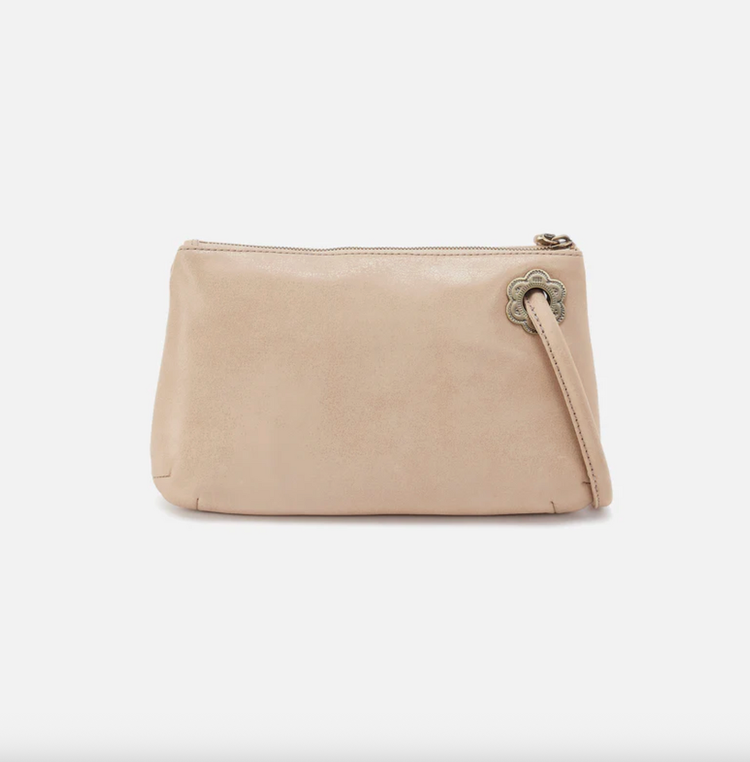 Daisy Daze Large Wristlet | Buffed Leather – Nini's Treasures