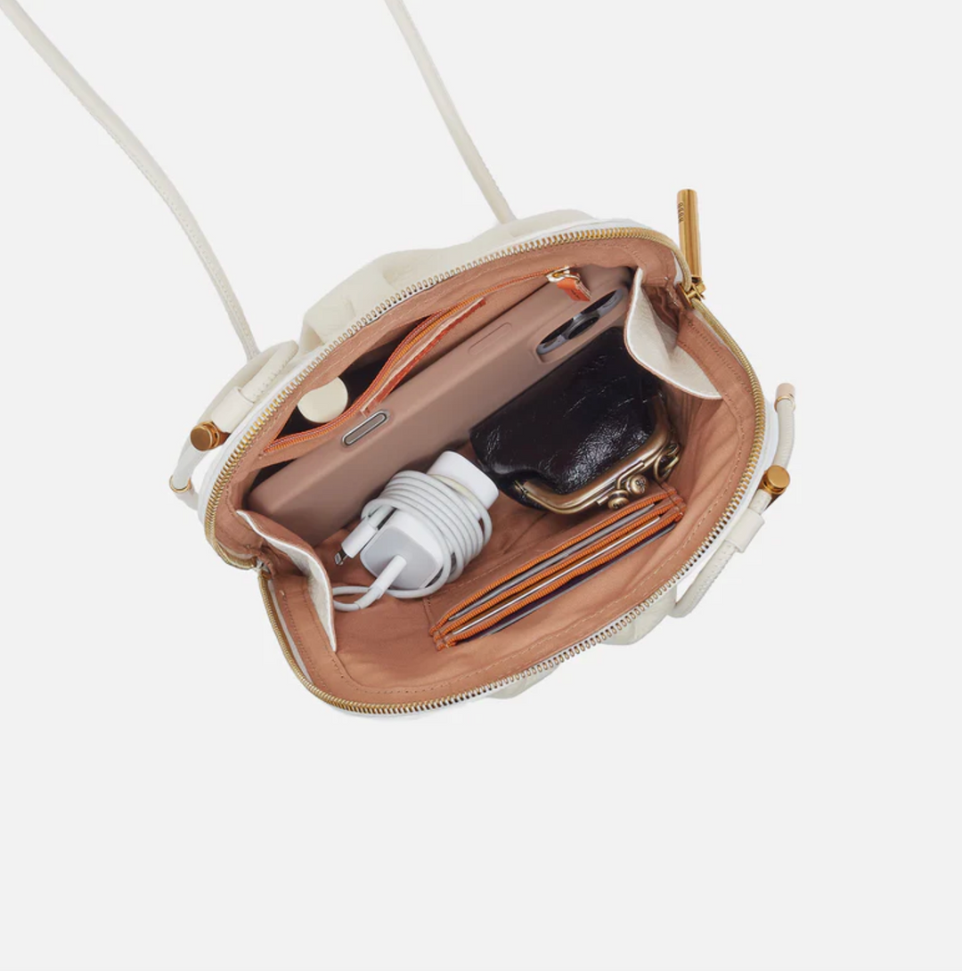 Isabelle Crossbody | Pebbled Leather – Nini's Treasures