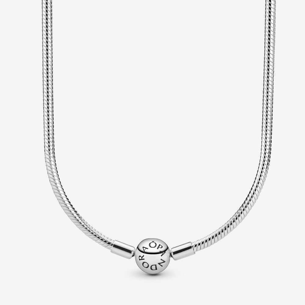 Pandora Moments Snake Chain Necklace – Nini's Treasures