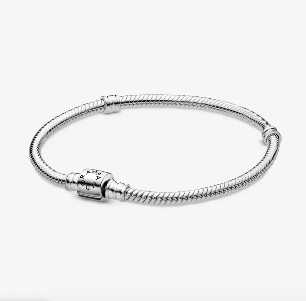 Moments Barrel Clasp Snake Chain Bracelet – Nini's Treasures