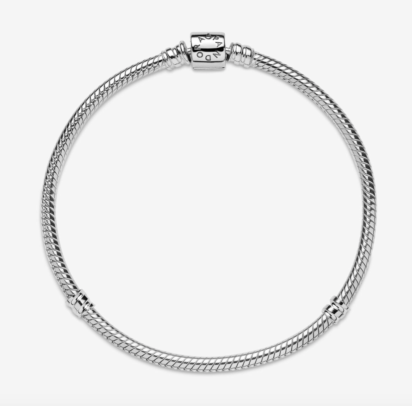 Pandora Moments Multi Snake Chain Bracelet - 599338C00, 21cm / 8.3in