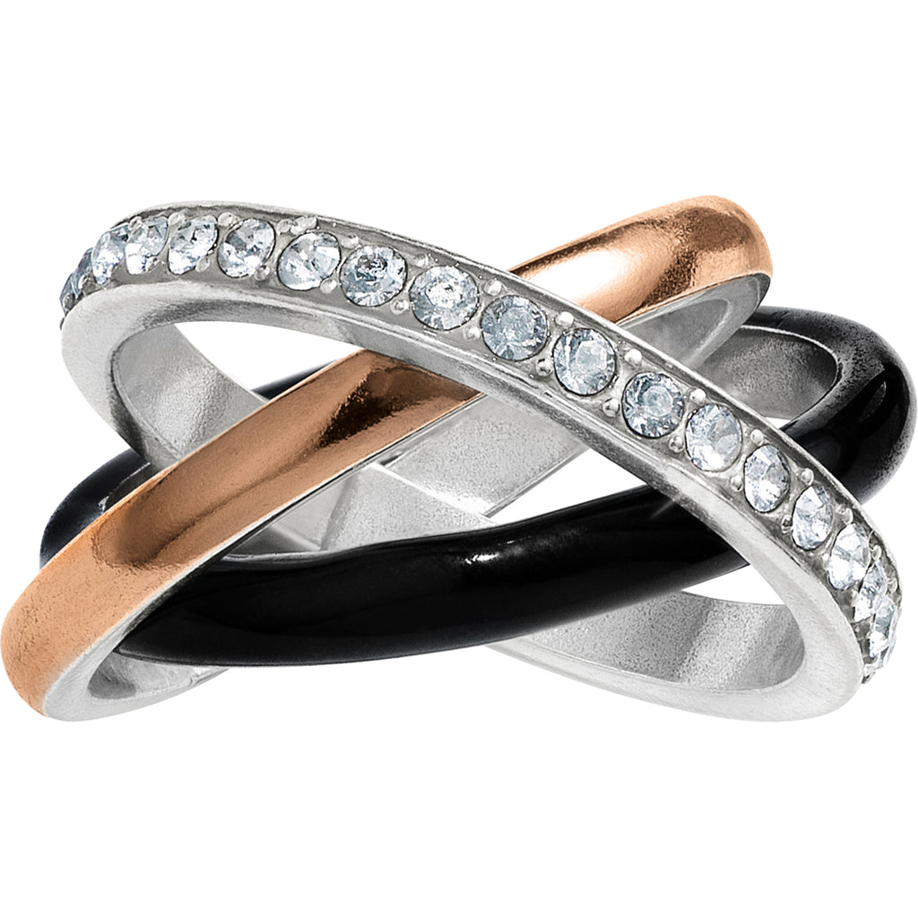 Neptune's Rings Black Trio Ring – Nini's Treasures