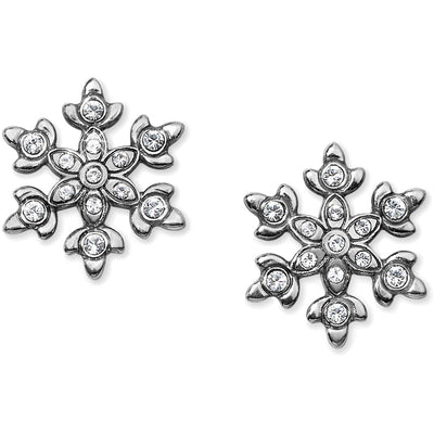 Snowflake Dazzle Mini Post Earrings