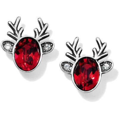 Reindeer Glitz Mini Post Earrings