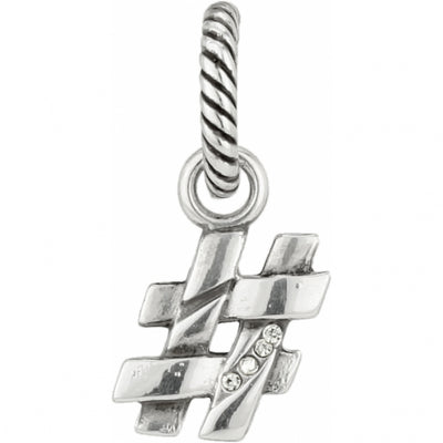 ABC Number Sign Charm