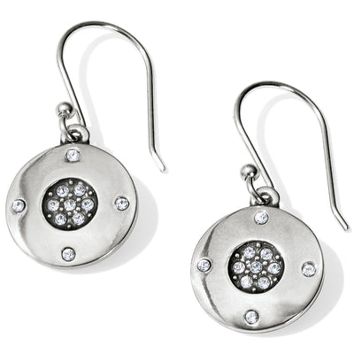Contempo Ice Reversible Round French Wire Earrings