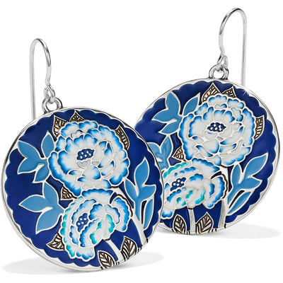 Journey To India Indigo French Wire Earrings