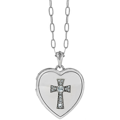 Call To Love Heart Locket Necklace
