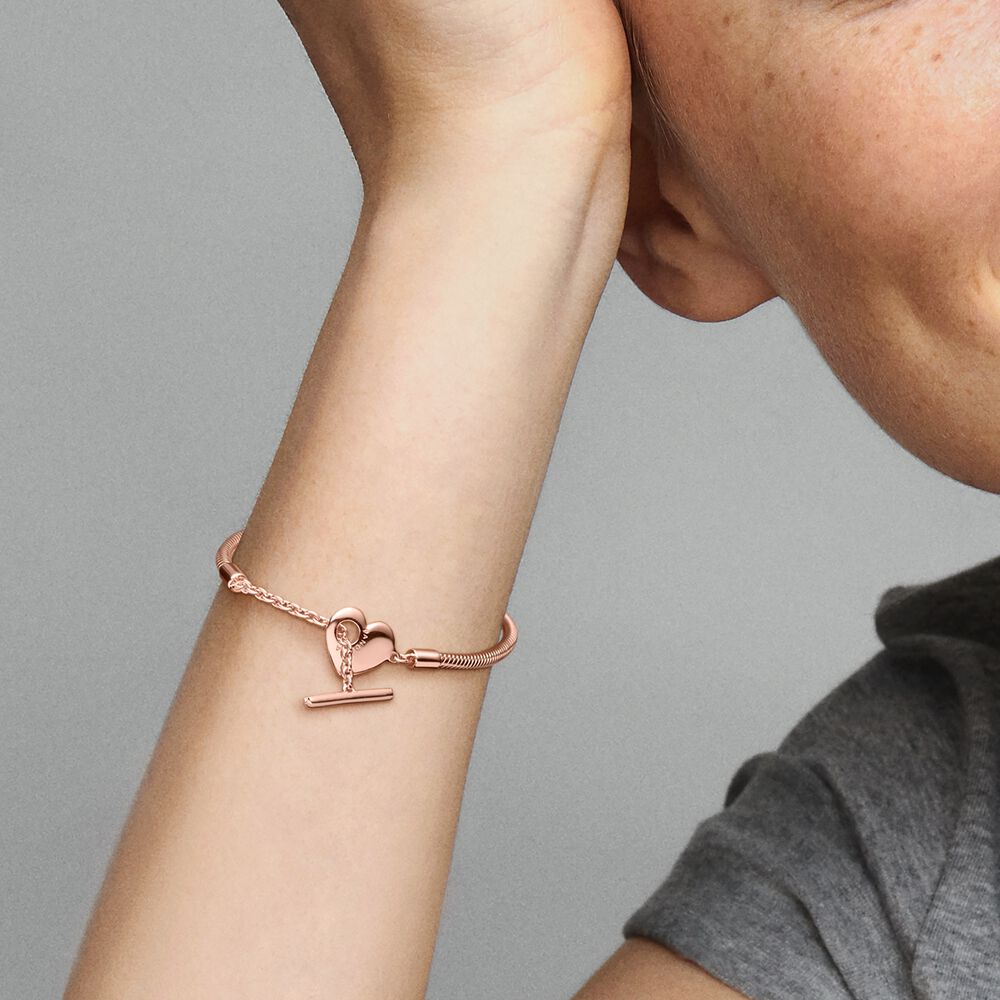 Pandora heart t bar bracelet online